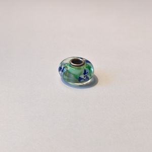 Trollbeads Blue Flower Bead